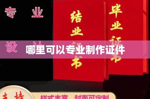 宕昌哪里可以专业制作证件