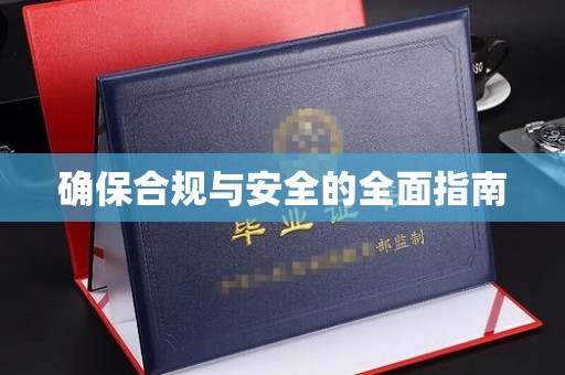 宕昌确保合规与安全的全面指南