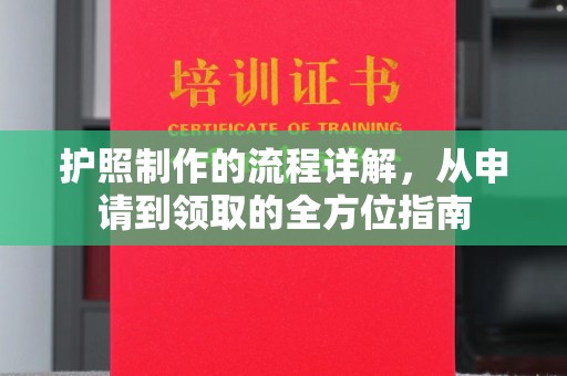 宕昌护照制作的流程详解，从申请到领取的全方位指南