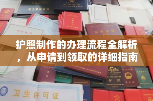 宕昌护照制作的办理流程全解析，从申请到领取的详细指南