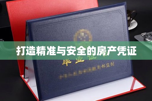 宕昌打造精准与安全的房产凭证